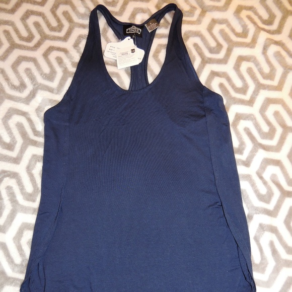 Angie Tops - Blue Racerback Tank Top - NWTs!!
